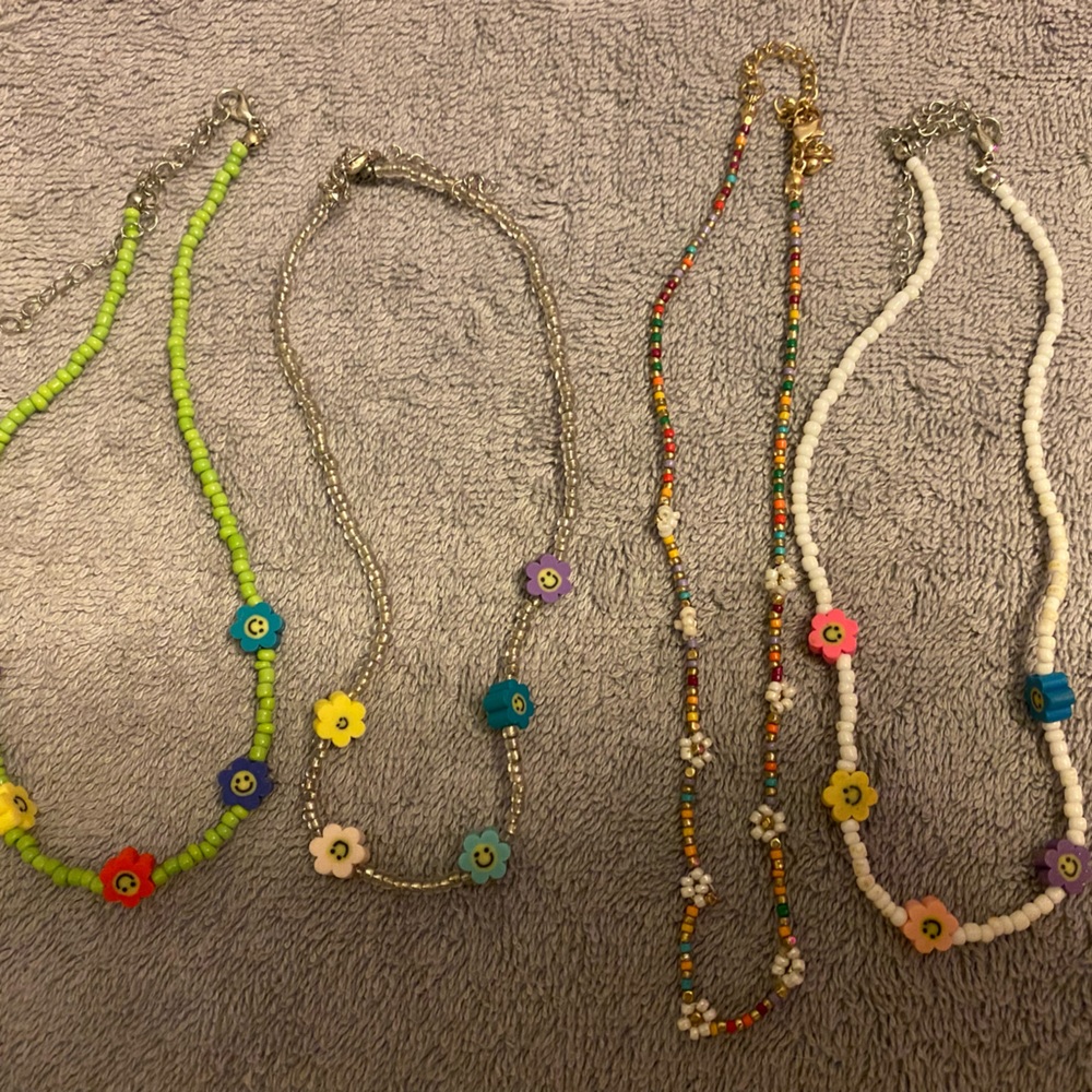 Flower :) necklaces